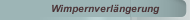 Wimpernverlängerung